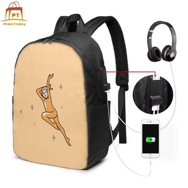 backpack lazy egg yolk backpacks multifunction student bag school print bags